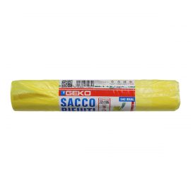 SACCO RIFIUTI 72X105CM 115L GIALLO 10 PEZZI NIHAO MARKET