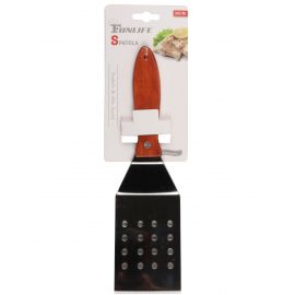 Mestolo Cucina Silicone Manico legno 32 cm NIHAO MARKET