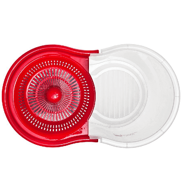 Superfive RotoMop 360° Kit Secchio + Mop con Frange