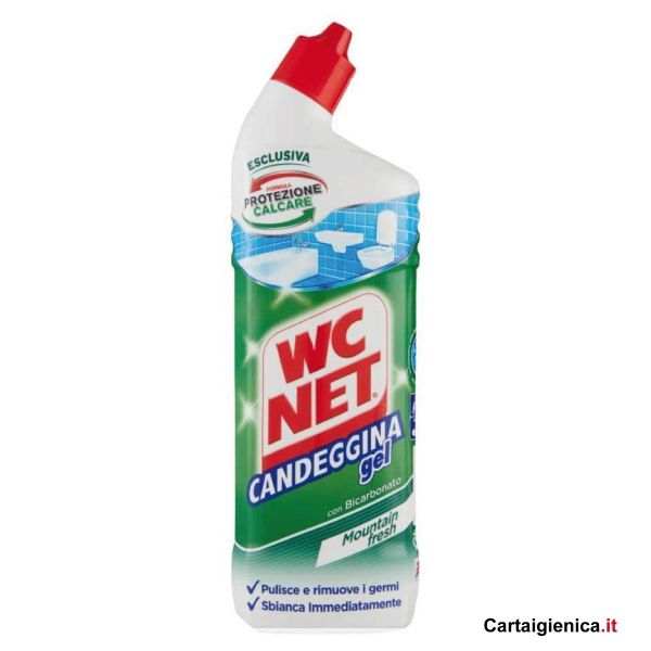 Wc Net Candeggina Gel con Bicarbonato Sanitari&Superfici 700ml